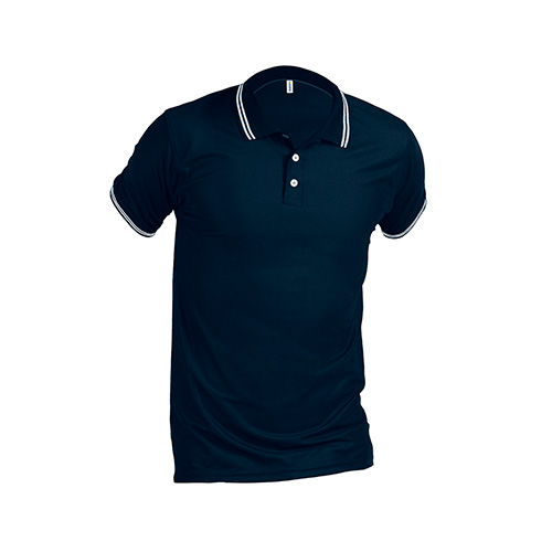 POLO MAR POL CON VIVOS CABALLERO MANGA CORTA - Vista 8